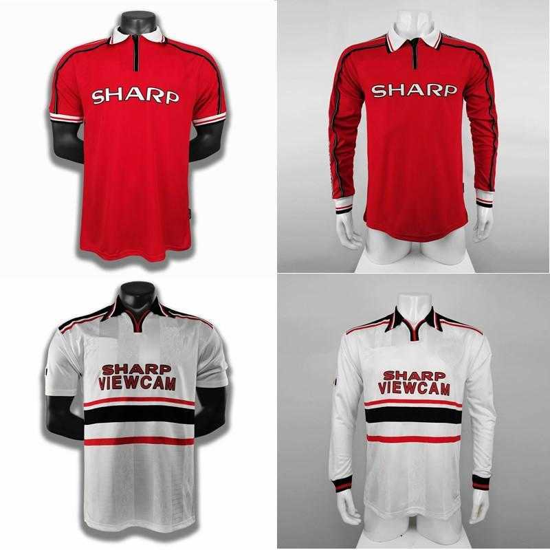 Top 98 99 Beckham Retro Jerseys Classic Vintage 1998 1999 Keane Ronaldo Soccer jersey Solskjaer football shirt Giggs maillot de foot, Gray
Top 98 99 Beckham Retro Jerseys Classic Vintage 1998 1999 Keane Ronaldo Soccer jersey Solskjaer football shirt Giggs maillot de foot, Gray
