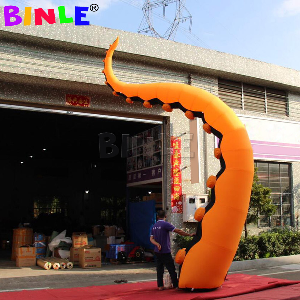 Giant inflatable octopus tentacles with affordable price inflatables octopuss arm leg for Halloween decoration