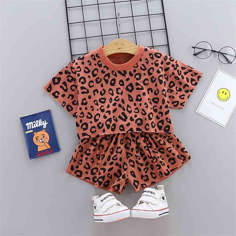 Summer Infant Rompers Clothes Baby Boys Short-sleeve O Neck Leopard Short Pants Fashion Romper Costume 210629, Brown
Summer Infant Rompers Clothes Baby Boys Short-sleeve O Neck Leopard Short Pants Fashion Romper Costume 210629, Brown