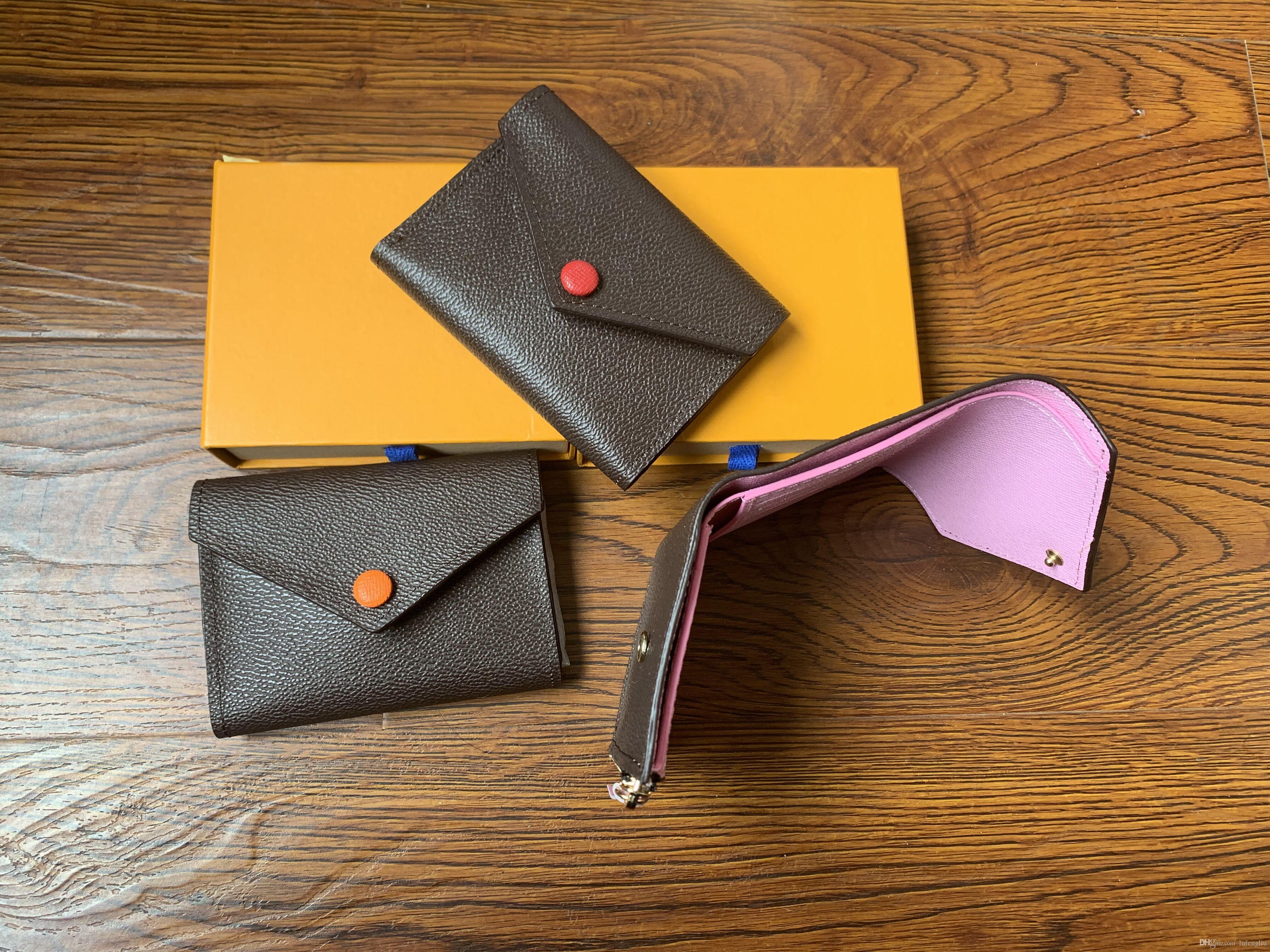 Top quality women original box purses luxury real leather multicolor short wallet Card holder classic zipper pocket designer wallets
Top quality women original box purses luxury real leather multicolor short wallet Card holder classic zipper pocket designer wallets
