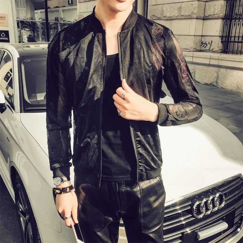 Summer Jackets Men Long Sleeve Fashion Thin Mens Casual Bomber Jacket Slim Fit Sun Protection Clothing Plus Size 5XL-M 211110, Black
Summer Jackets Men Long Sleeve Fashion Thin Mens Casual Bomber Jacket Slim Fit Sun Protection Clothing Plus Size 5XL-M 211110, Black