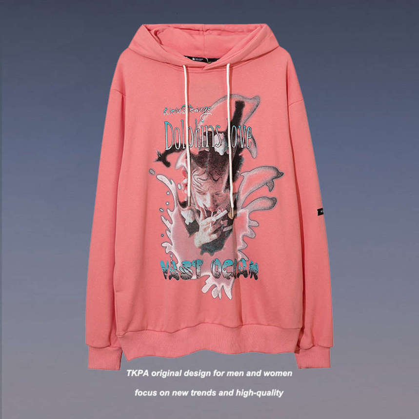 Tkpa hip hop high street oversize portrait graffiti printing loose hooded Pullover Sweater men's and women's trend, Black
Tkpa hip hop high street oversize portrait graffiti printing loose hooded Pullover Sweater men's and women's trend, Black
