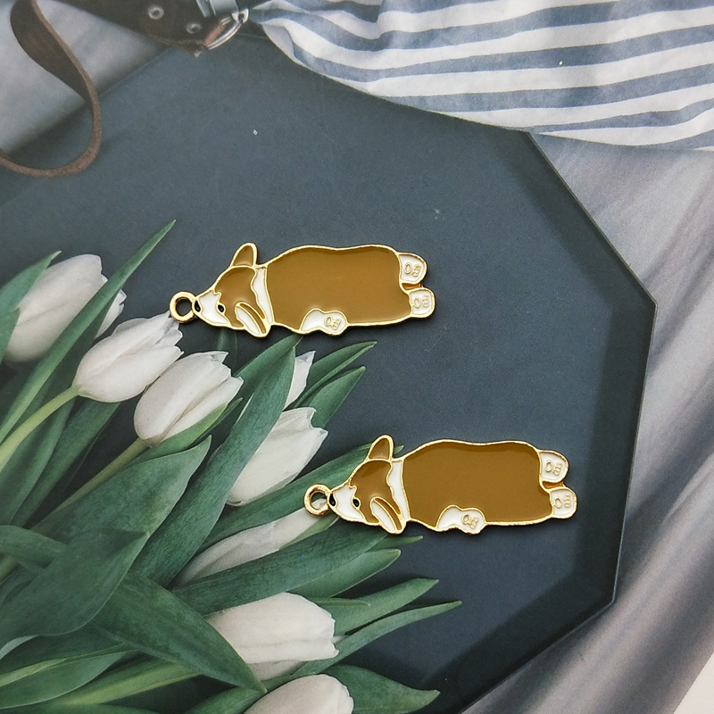 10pcs/Lot Fashion Animal Puppy Enamel Charms Gifts Lying Dog Alloy Pendant DIY Bracelet Necklace Earrings Jewelry Accessories
10pcs/Lot Fashion Animal Puppy Enamel Charms Gifts Lying Dog Alloy Pendant DIY Bracelet Necklace Earrings Jewelry Accessories