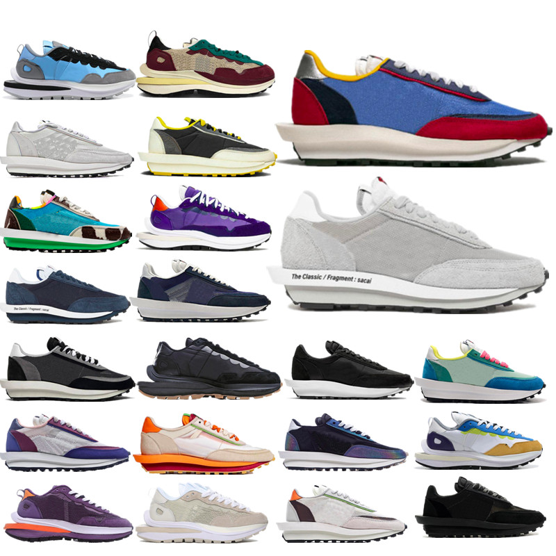 Waffle Men Women Running Shoes LD Xsacai Sports Trainers Pine Green Yellow Multi Summit White Black Nylon Varsity Blue Royal and Red Sail Gu
Waffle Men Women Running Shoes LD Xsacai Sports Trainers Pine Green Yellow Multi Summit White Black Nylon Varsity Blue Royal and Red Sail Gu