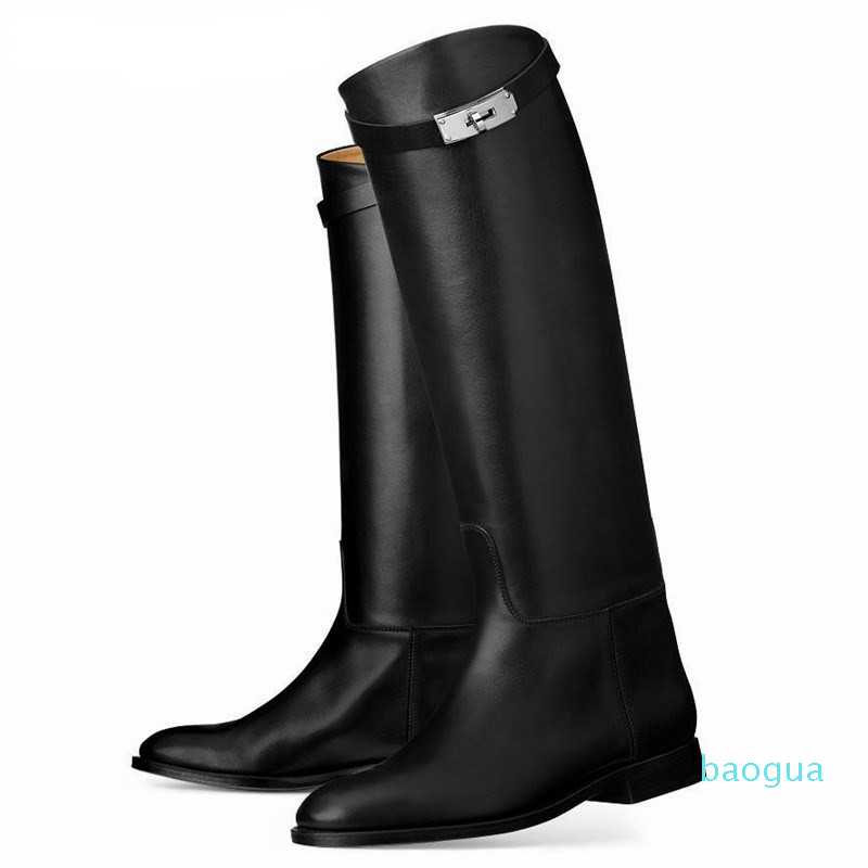 Women Genuine Leather Knee High Boots Fashion Ladies Motorcycle Pointed Toe Square Heel Long Botas Mujer Metal Shark Lock Shoes, Red
Women Genuine Leather Knee High Boots Fashion Ladies Motorcycle Pointed Toe Square Heel Long Botas Mujer Metal Shark Lock Shoes, Red