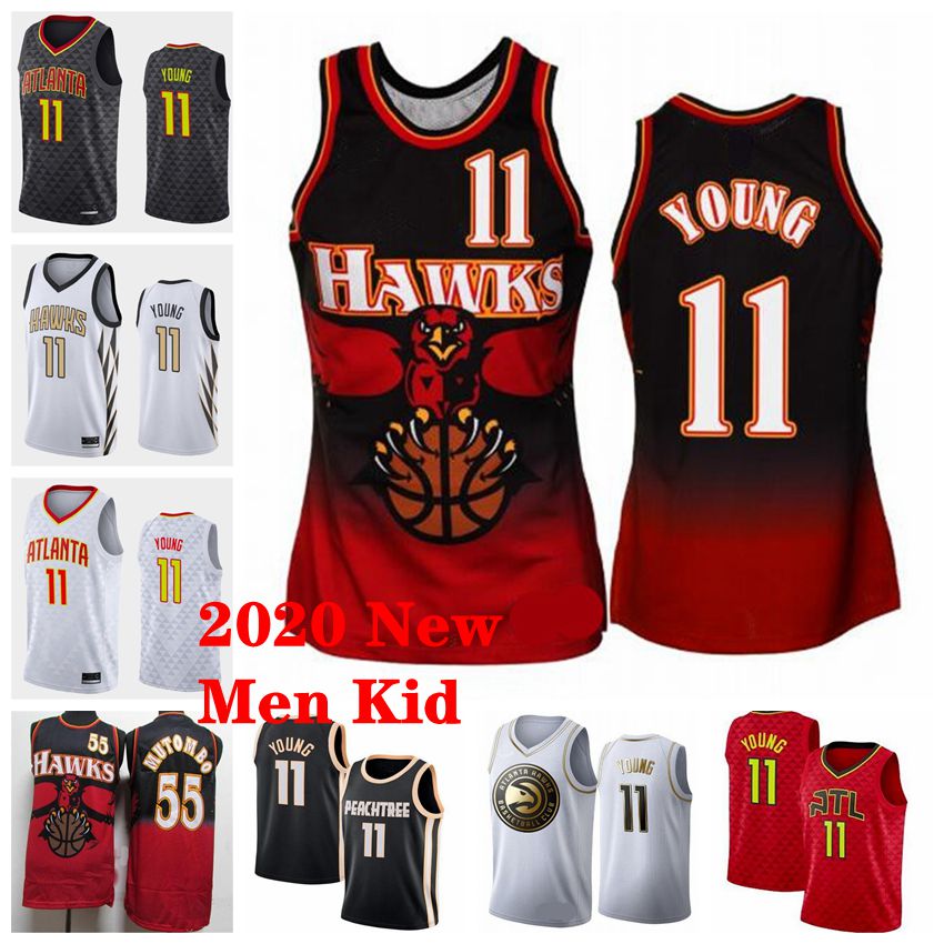 2020 Men Kids Atlanta Hawks Jerseys Trey 11 Young Basketball Jerseys Youth Dikembe 55 Mutombo Jerseys White Black Red
2020 Men Kids Atlanta Hawks Jerseys Trey 11 Young Basketball Jerseys Youth Dikembe 55 Mutombo Jerseys White Black Red