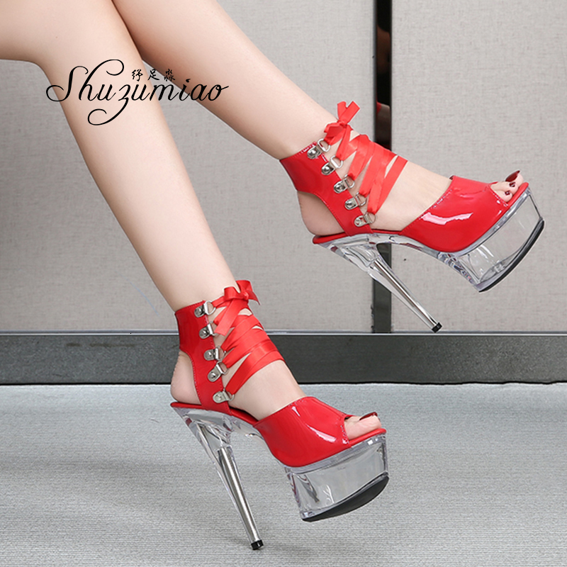 2021 Women's New Pole Dance Gladiator Sandals Six Inches in Heels Ladies High Thick Stripper Shoes 01gs, Red.
2021 Women's New Pole Dance Gladiator Sandals Six Inches in Heels Ladies High Thick Stripper Shoes 01gs, Red.