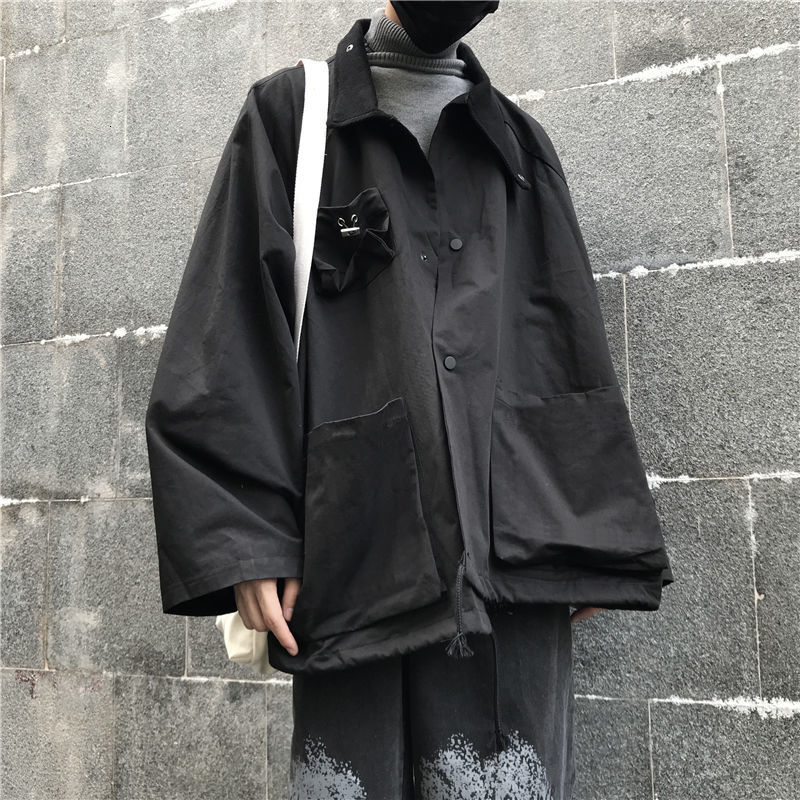 2021 New Autumn Korean Men's Fashion Solid Color Casual Jacket Streetwear Men Wild Loose Hip-hop Thin Jackets Coat Mens M- Rbg6, Black
2021 New Autumn Korean Men's Fashion Solid Color Casual Jacket Streetwear Men Wild Loose Hip-hop Thin Jackets Coat Mens M- Rbg6, Black