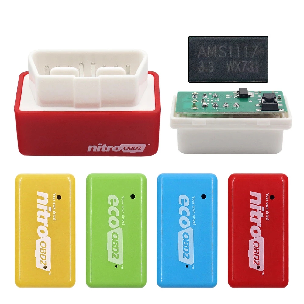 OBD2 ECOOBD2 15% Tool Fuel Save More Power ECU Chip Tuning Box OBD2 Eco OBD-2 For Diesel ine Gasoline Car Plug&Driver