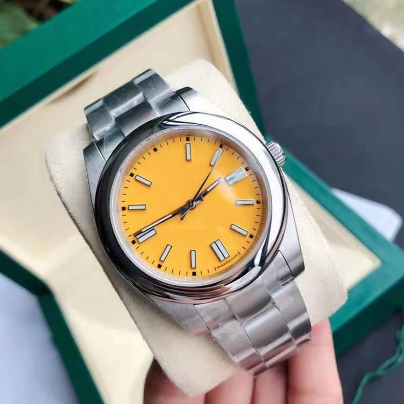 fashion watch classic luminous stainless steel automatic machinery 39mm men's watches leisure sports waterproof, Slivery;brown
fashion watch classic luminous stainless steel automatic machinery 39mm men's watches leisure sports waterproof, Slivery;brown