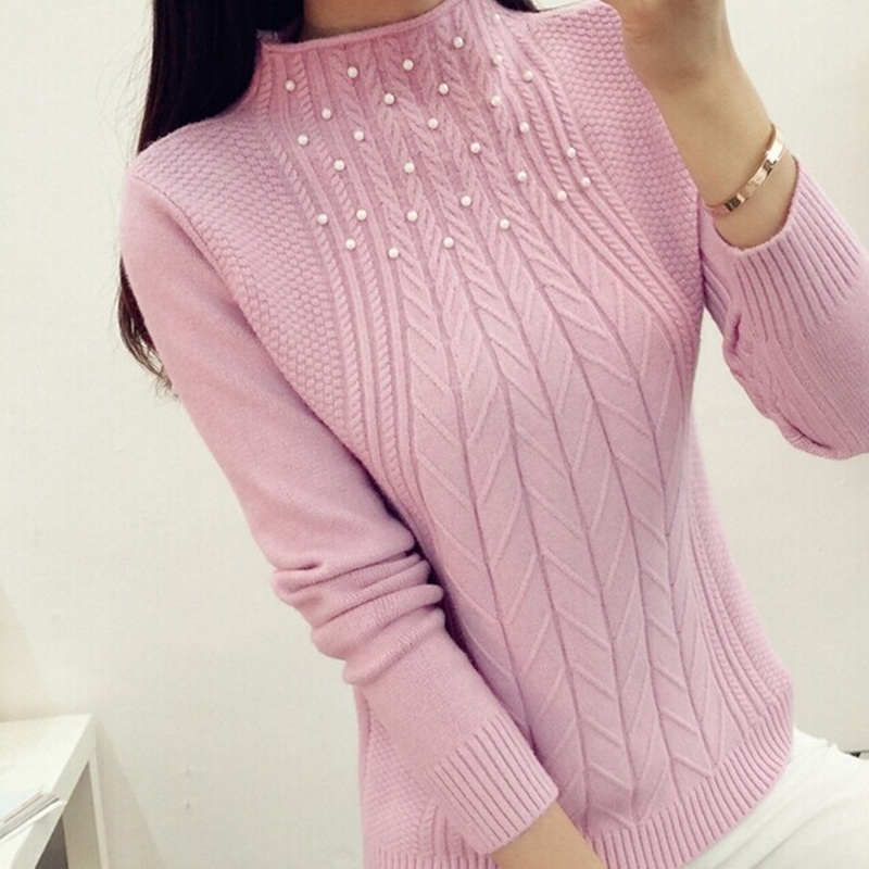 new autumnwinter allmatch slim sweater women outerwear turtleneck women sweater T200319