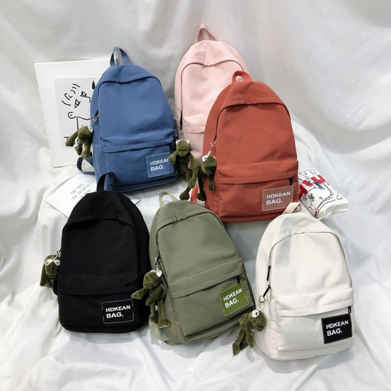 Backpack GNWXY Fashion Mini Waterproof Nylon Travel Small Backpacks Cute Casual School Bags Send Doll Drop, White
Backpack GNWXY Fashion Mini Waterproof Nylon Travel Small Backpacks Cute Casual School Bags Send Doll Drop, White