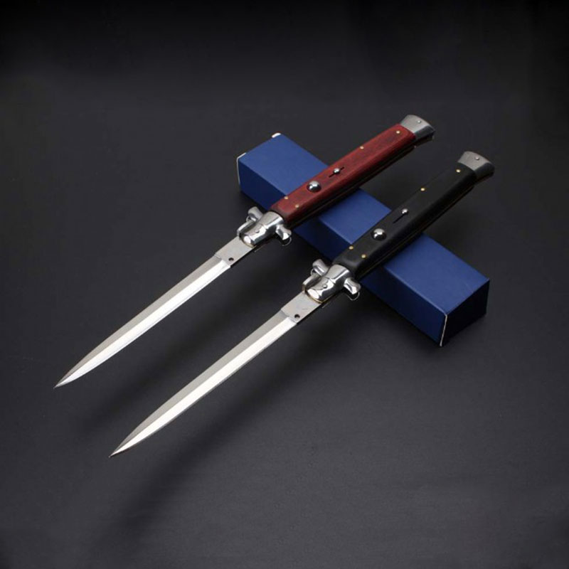 MANCROZ Version 13 Itaian AKC Godfather Stietto Mafia Portabe Foding Bade Knife Pocket knives
MANCROZ Version 13 Itaian AKC Godfather Stietto Mafia Portabe Foding Bade Knife Pocket knives
