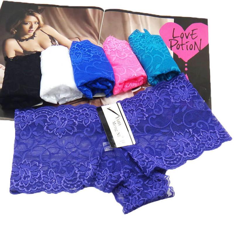 Women's Panties Sexy Lace Underwear Transparent Woman Boyshort Female Underpants Bragas Mujer Breathable -XXL 2021 6 Pcs/Set, Mixed colors
Women's Panties Sexy Lace Underwear Transparent Woman Boyshort Female Underpants Bragas Mujer Breathable -XXL 2021 6 Pcs/Set, Mixed colors