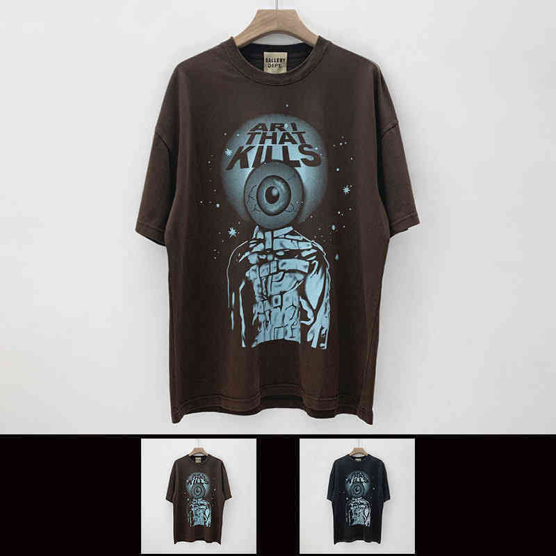t shirts gallerydept men's short sleeve Hip hop high street fashion ATK rod Vintage washed loose round neck short sleeve T-shirt, Wash black
t shirts gallerydept men's short sleeve Hip hop high street fashion ATK rod Vintage washed loose round neck short sleeve T-shirt, Wash black