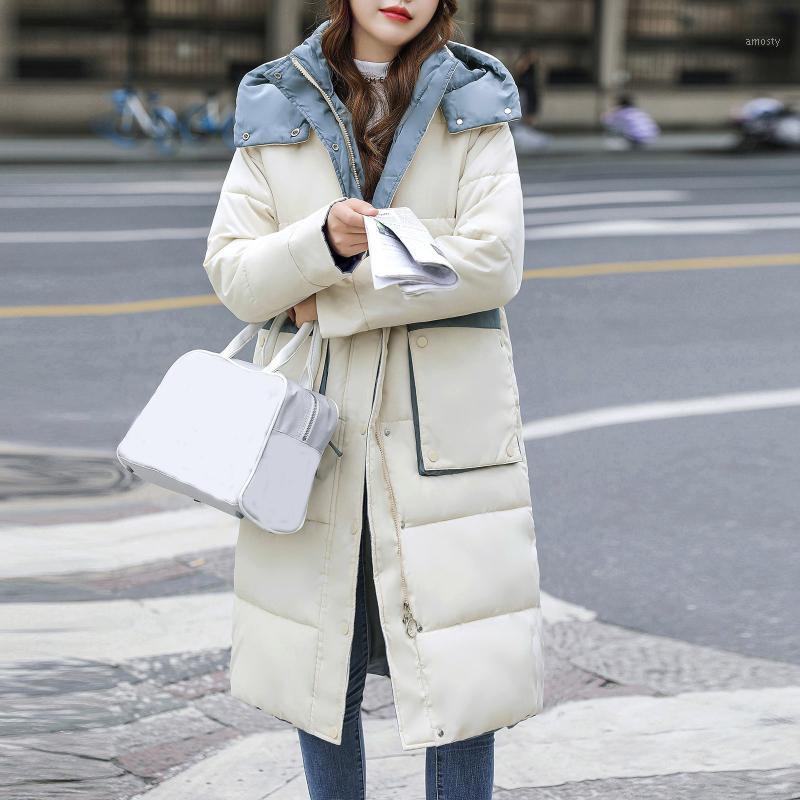 Women' Down & Parkas Korean Trendy Little Fresh Lady Girl Students Hooded Oversized Jacket Long Sleeve Big Pocket Patchwork Cotton Coat 202, Black
Women' Down & Parkas Korean Trendy Little Fresh Lady Girl Students Hooded Oversized Jacket Long Sleeve Big Pocket Patchwork Cotton Coat 202, Black