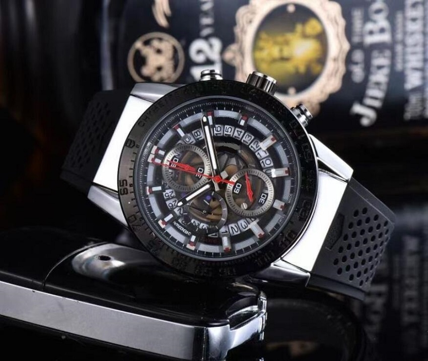 montre de luxe luxury Mens Watches Hot sale Leather Full Functional Automatic Movement Men Watch Fashion Male Watches Sports Wristwatch, As pic
montre de luxe luxury Mens Watches Hot sale Leather Full Functional Automatic Movement Men Watch Fashion Male Watches Sports Wristwatch, As pic