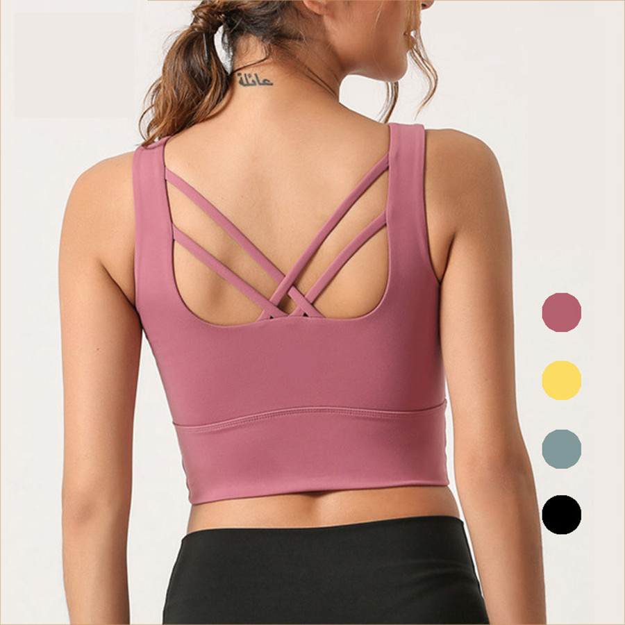 Yoga bra wholesale Ms Cross back Gather and shape Sports vest High elasticity Outdoor running Fitness bra new style, Red;black
Yoga bra wholesale Ms Cross back Gather and shape Sports vest High elasticity Outdoor running Fitness bra new style, Red;black