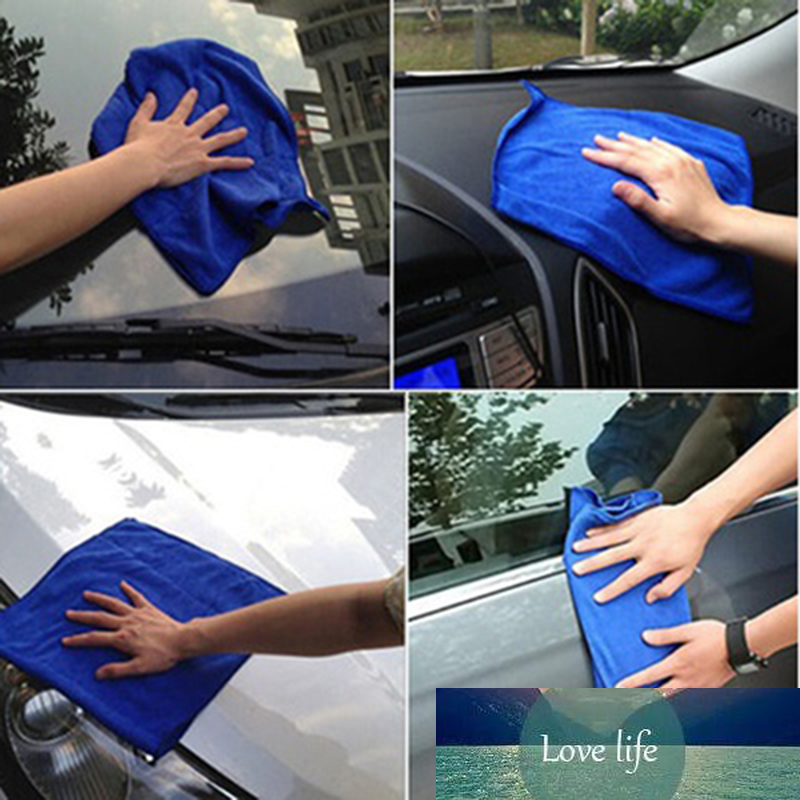 10Pcs Soft Auto Car Microfiber Wash Cloth Cleaning Towels Hair Drying Duster