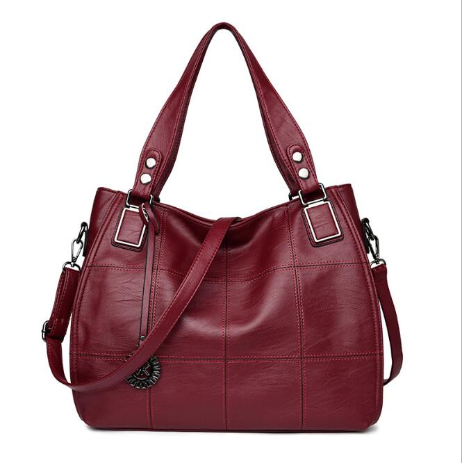 New Shoulder Bags Leather Handbags Wallets High Quality For Women Bag Totes Messenger Bags 2pcs/set, Black
New Shoulder Bags Leather Handbags Wallets High Quality For Women Bag Totes Messenger Bags 2pcs/set, Black