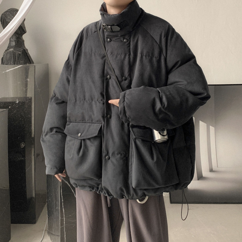2021 New Winter Thick Jacket Men's Warm Fashion Casual Stand Collar Parka Streetwear Short Coat Men Clothes M- 03of, Black
2021 New Winter Thick Jacket Men's Warm Fashion Casual Stand Collar Parka Streetwear Short Coat Men Clothes M- 03of, Black