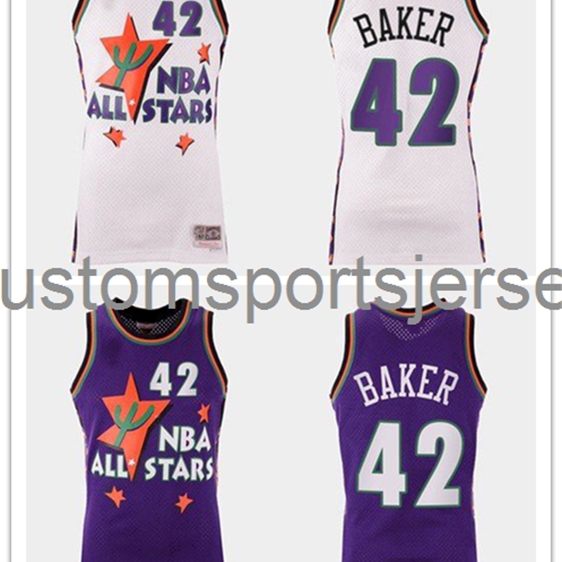 Custom Men Women Youth Vin Baker White Purple 1995 All Star Jersey Stitched Basketball Jerseys XS-5XL
Custom Men Women Youth Vin Baker White Purple 1995 All Star Jersey Stitched Basketball Jerseys XS-5XL