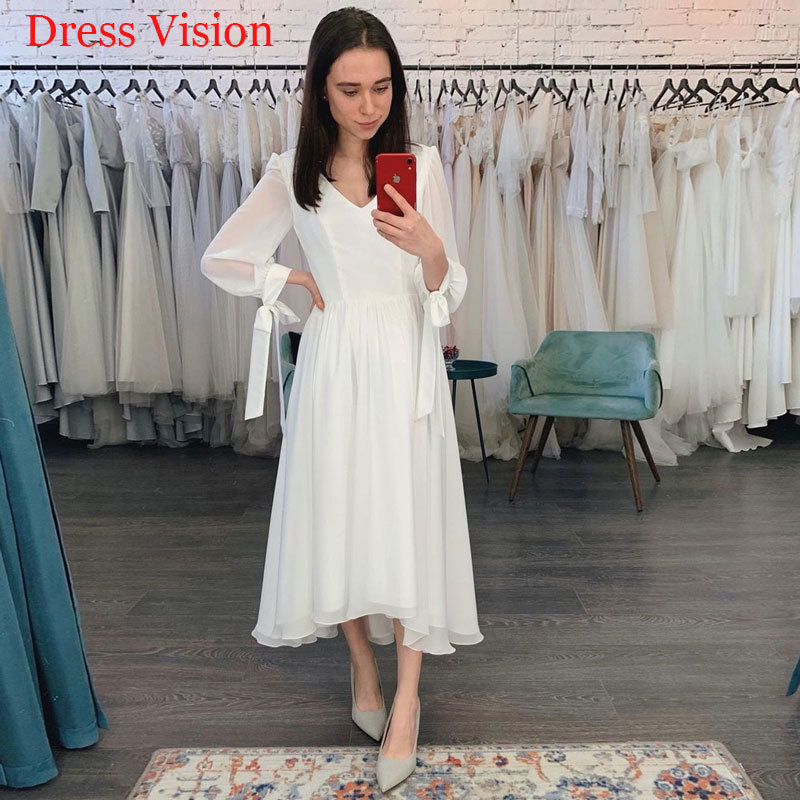 2021 Novia Chiffon V-neck Short Wedding Robe Marie Bride to Be Vestido Fiesta De Boda Suknia Lubna Gku2, Ivory
2021 Novia Chiffon V-neck Short Wedding Robe Marie Bride to Be Vestido Fiesta De Boda Suknia Lubna Gku2, Ivory