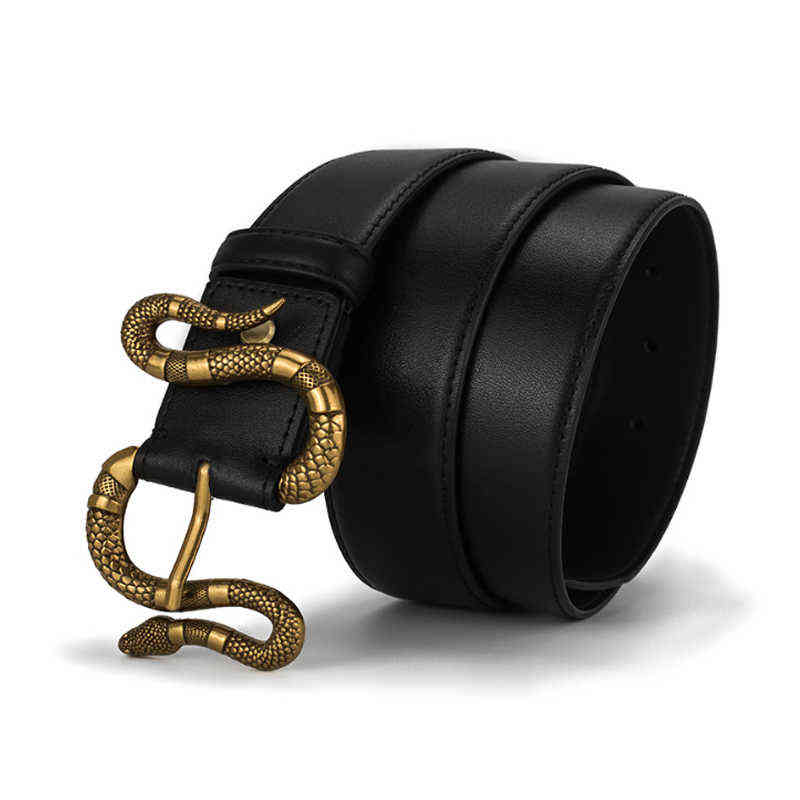 Designer Belts For Women High Quality Luxury Brand Mens Belt Genuine Leather Ceinture Femme Snake Buckle G Cinturon Mujer Y1204, Black 
Designer Belts For Women High Quality Luxury Brand Mens Belt Genuine Leather Ceinture Femme Snake Buckle G Cinturon Mujer Y1204, Black