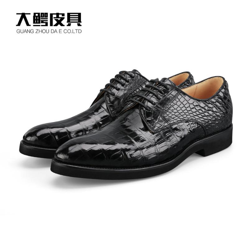 new Siamese crocodile leather shoes men's Leather Men's shoes business casual formal manufacturer wholesale, Black
new Siamese crocodile leather shoes men's Leather Men's shoes business casual formal manufacturer wholesale, Black