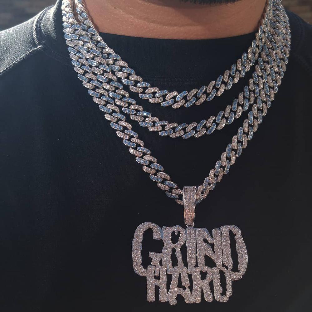 9mm cz cuban chain white pink blue colorful cubic zirconia thin cuban link chains hip hop bling men boy necklace jewelry