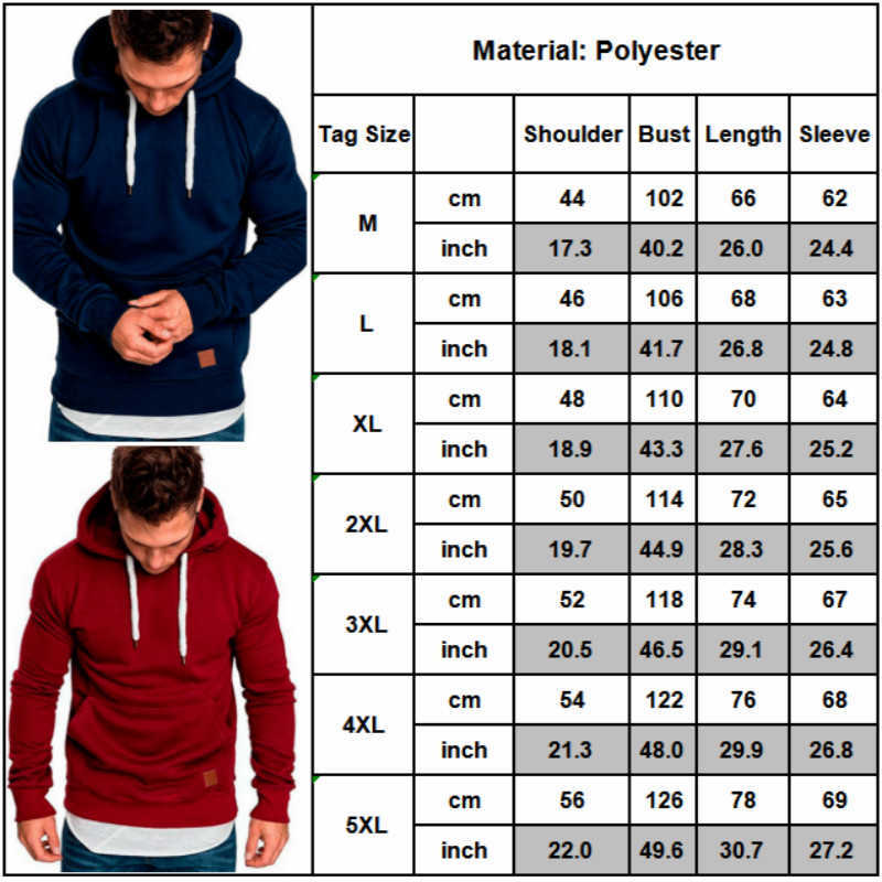 Men Sweatshirt Solid Colours Long Sleeve Autumn Spring Casual Hoodies Top Boy Blouse Tracksuits Sweatshirts Hoodies 210927