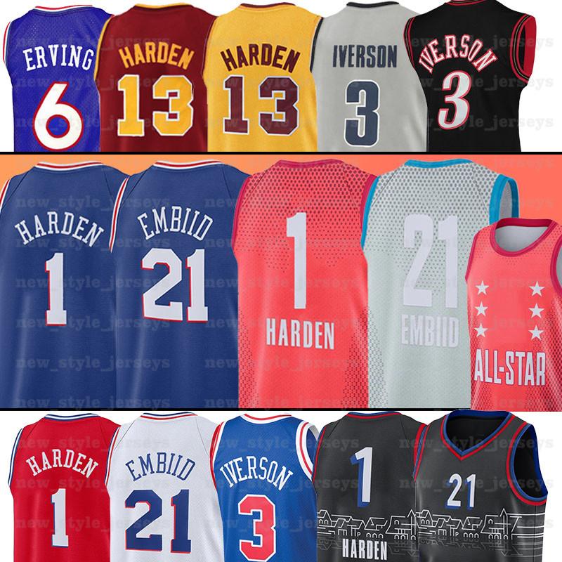 21 Joel Harden Embiid Philadelphia''76ers''Men Basketball Jerseys Allen 3 Iverson Julius 6 Erving 2022 All Atar Blue Whh, Black
21 Joel Harden Embiid Philadelphia''76ers''Men Basketball Jerseys Allen 3 Iverson Julius 6 Erving 2022 All Atar Blue Whh, Black
