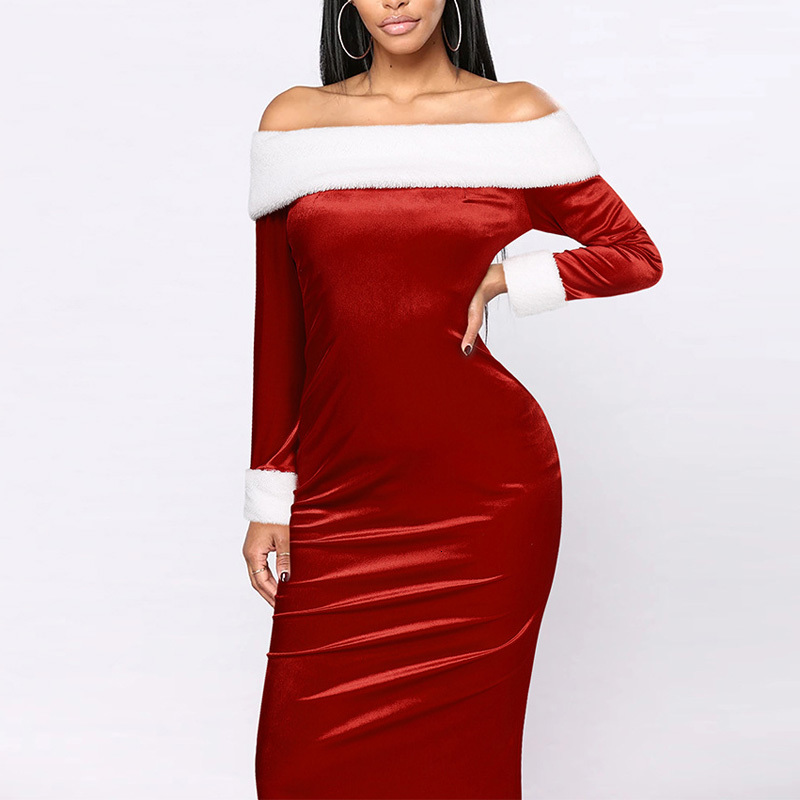 2021 New Plus Size Women Christmas Patchwork Plush Collar Long Sleeve Red Sexy Attractive Lady Party Es A90j
2021 New Plus Size Women Christmas Patchwork Plush Collar Long Sleeve Red Sexy Attractive Lady Party Es A90j