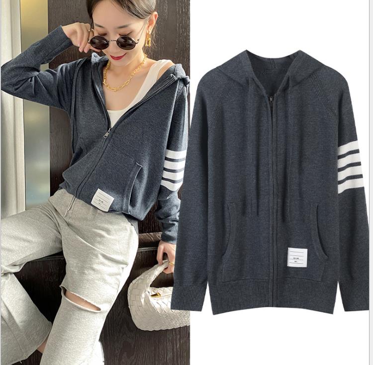 820 2021 Spring Autumn Sweater Long Sleeve High Quality Crew Neck Cardigan Gray Sweater Luxury Womens Clothes yl, Customize
820 2021 Spring Autumn Sweater Long Sleeve High Quality Crew Neck Cardigan Gray Sweater Luxury Womens Clothes yl, Customize