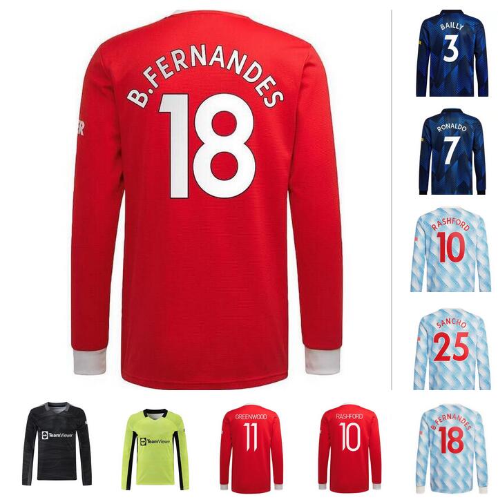 21/22 Long Sleeve SHAW R.VARANE POGBA soccer jerseys 2021 2022 SANCHO RONALDO MARTIAL RASHFORD Maillots De Foot B.FERNANDES GREENWOOD LINGARD Football shirt Uniform
21/22 Long Sleeve SHAW R.VARANE POGBA soccer jerseys 2021 2022 SANCHO RONALDO MARTIAL RASHFORD Maillots De Foot B.FERNANDES GREENWOOD LINGARD Football shirt Uniform