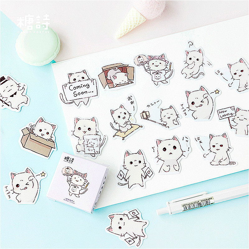 3Pieces/Lot 1pack Delicate Cute White Cat Washi Tape Basic Color Paper Washi Tape Adhesive Tape DIY Decorative Label Stationery Tapes 2016
3Pieces/Lot 1pack Delicate Cute White Cat Washi Tape Basic Color Paper Washi Tape Adhesive Tape DIY Decorative Label Stationery Tapes 2016