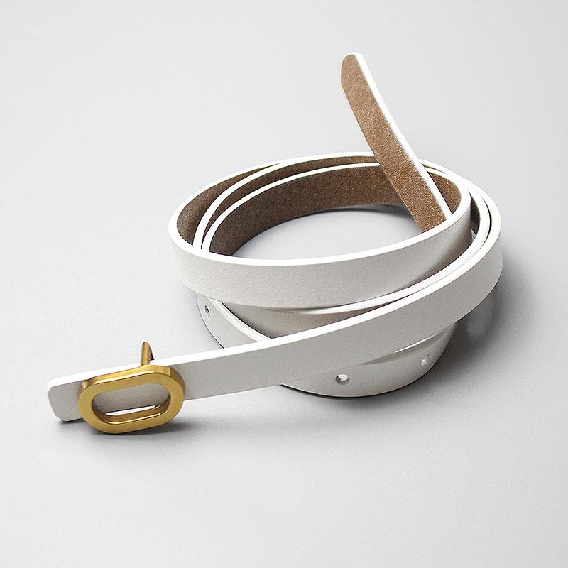 Belts Leather Thin Belt Women's Dress Summer Fashion Versatile Skirt Shirt Trousers Waist, White
Belts Leather Thin Belt Women's Dress Summer Fashion Versatile Skirt Shirt Trousers Waist, White