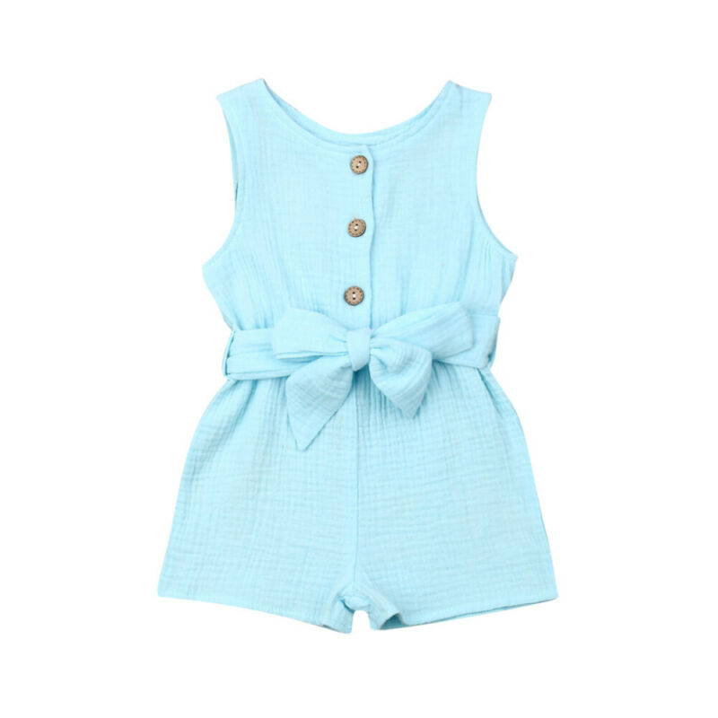 0-18M Baby Clothes Summer Girl Sleeveless Dress Girls Jumpsuit Kid Romper Newborn Overall Outfit Kids Gift, Blue
0-18M Baby Clothes Summer Girl Sleeveless Dress Girls Jumpsuit Kid Romper Newborn Overall Outfit Kids Gift, Blue