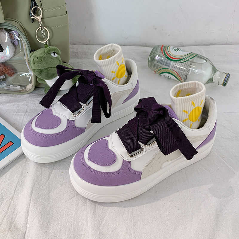Flats Woman Sneakers Female Vulcanized Shoes Lace Up Women's Shoes Ladies Casual Breathable Woman Comfort Walking Shoes Y0907