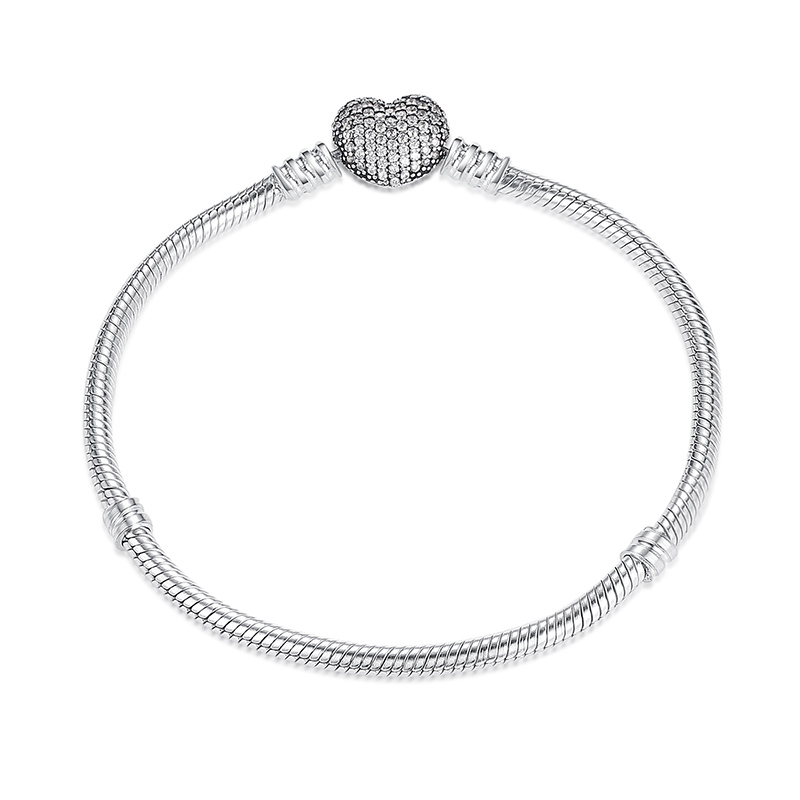 New Woman Fashion 925 Sterling Silver bracelet Bangle with LOGO Engraved for PAS906 European Charms and Give your girlfriend a gift
New Woman Fashion 925 Sterling Silver bracelet Bangle with LOGO Engraved for PAS906 European Charms and Give your girlfriend a gift