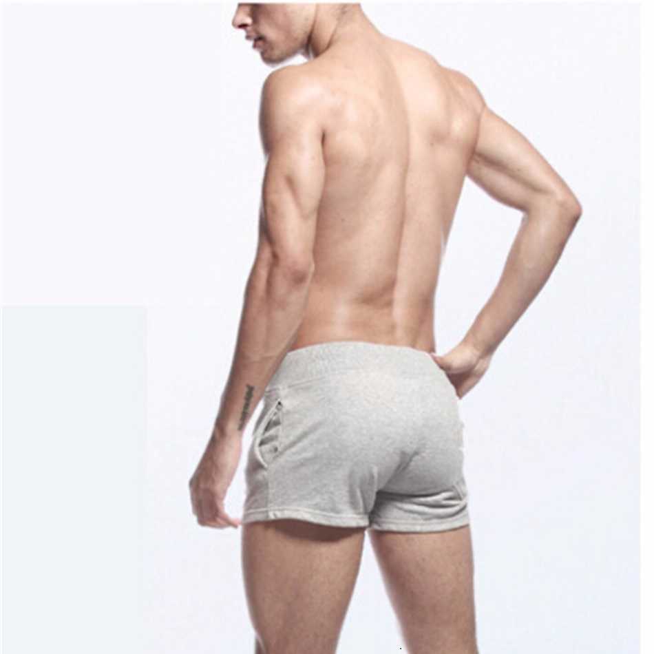 100% Cotton Men short length Shorts Summer Fitness Bodybuilding novel Bermudas Masculina 210629