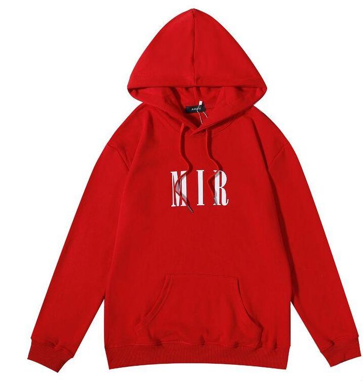 2021 Hoodie Fashion Men Women Hoodies High Quality Black White Red Mens Stylist AMI R Sweatshirts Size M-XXL от DHgate WW