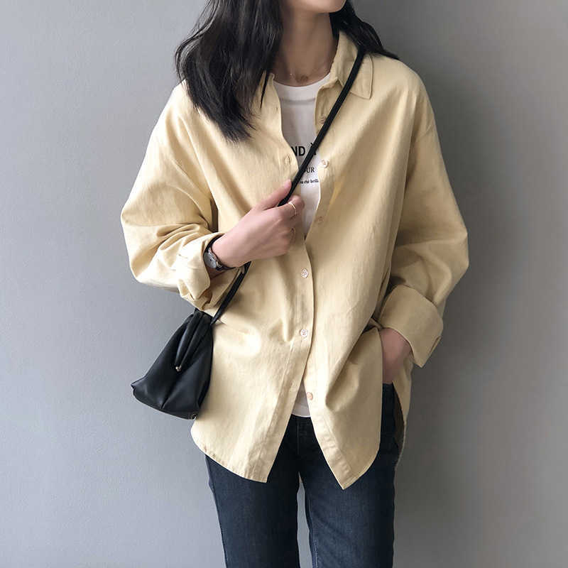 Spring Fashion Loose Casual Shirt Women's Oversized Blouses Female Tops Long Sleeve Turn-down Collar Shirts 210607, Pink
Spring Fashion Loose Casual Shirt Women's Oversized Blouses Female Tops Long Sleeve Turn-down Collar Shirts 210607, Pink