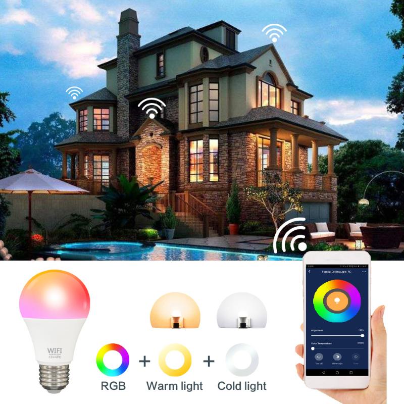 Bulbs E22 E27 Smart Control Lamp Led RGB Light Dimmable 5W 10W RGBW AC 110V 220V Timer Function Magic Bulb Decor Home
Bulbs E22 E27 Smart Control Lamp Led RGB Light Dimmable 5W 10W RGBW AC 110V 220V Timer Function Magic Bulb Decor Home