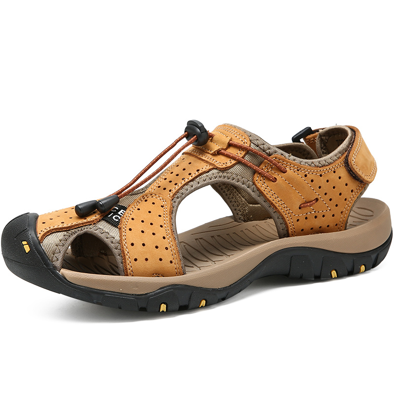 sandals male cowhide sandals summer outdoor shoes gladiator beach male sports size 38-48 2qy3, Black
sandals male cowhide sandals summer outdoor shoes gladiator beach male sports size 38-48 2qy3, Black