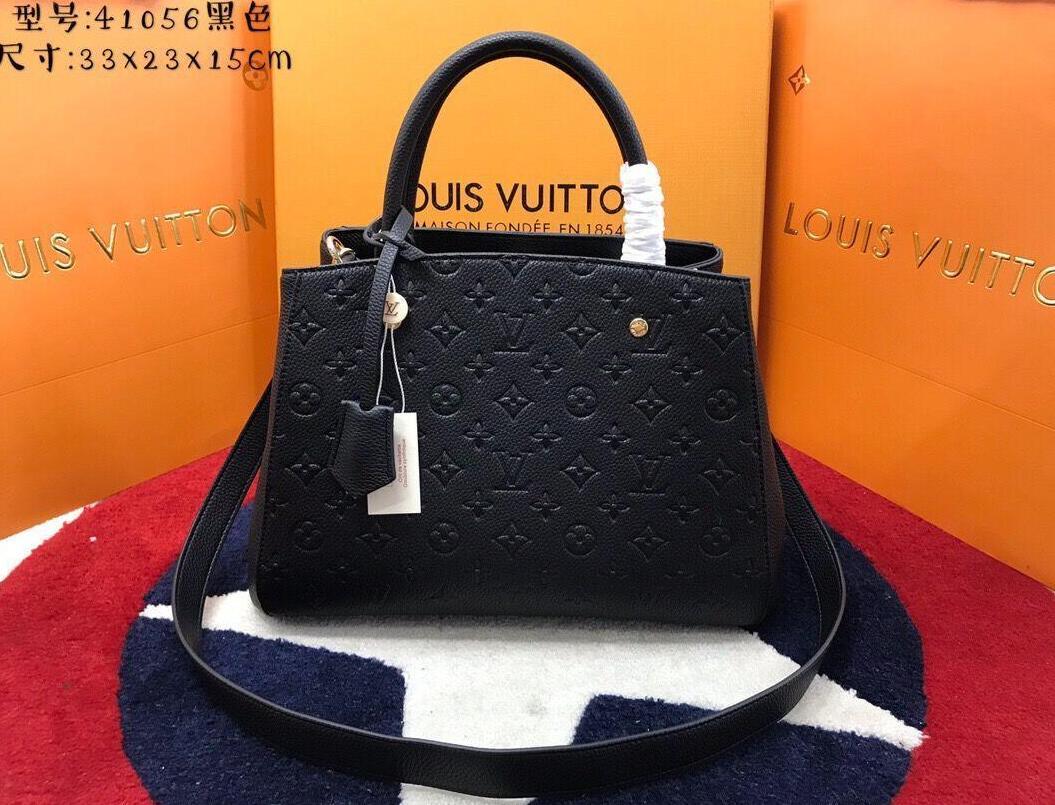 2020 LOUIS VITTON LV Montaigne BB Handbags Women Leather Shoulder Bag Designer Handbags Female Messenger Bags Luxury Totes, Red;black
2020 LOUIS VITTON LV Montaigne BB Handbags Women Leather Shoulder Bag Designer Handbags Female Messenger Bags Luxury Totes, Red;black