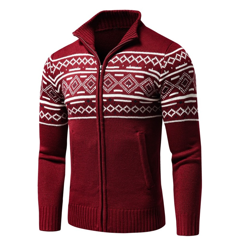 Men 2021 Autumn New Casual Jacquard Half Zip Polo Sweater Cardigan Jacket Men Winter Long Sleeve Mock Neck Sweater Pullover Men, White;black
Men 2021 Autumn New Casual Jacquard Half Zip Polo Sweater Cardigan Jacket Men Winter Long Sleeve Mock Neck Sweater Pullover Men, White;black