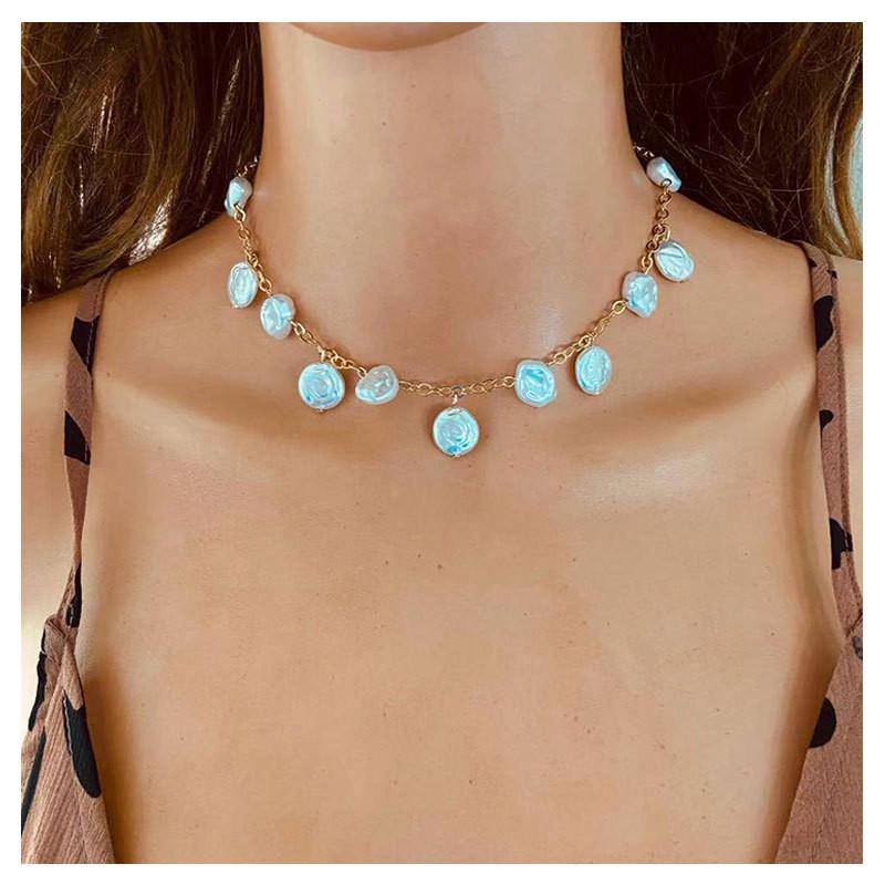 Pendant Necklaces Korean Vintage Irregular Imitation Pearl Womens Necklace Girl Sweet Bohemia Style Neck Chain Trend Jewelry
Pendant Necklaces Korean Vintage Irregular Imitation Pearl Womens Necklace Girl Sweet Bohemia Style Neck Chain Trend Jewelry