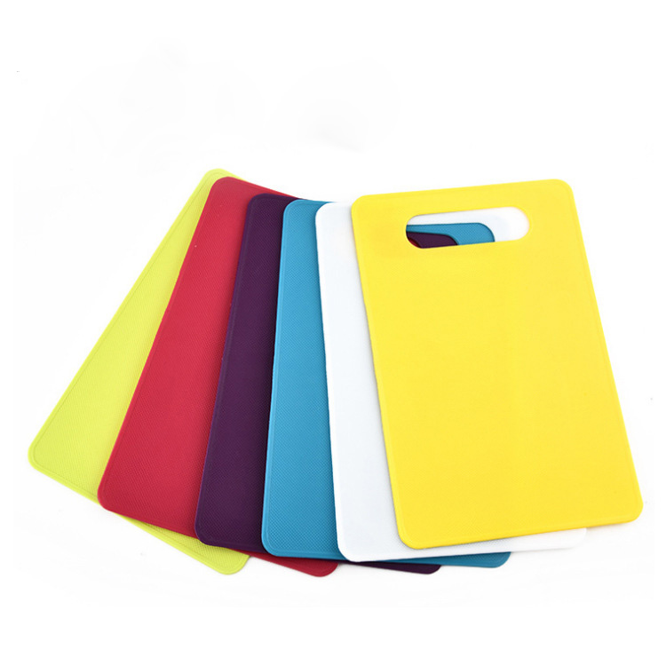29*19cm Flexible PP Plastic Non-slip Hang hole Cutting Board Food Slice Cut Chopping Block Kitchen Cooking Tools Free shipping