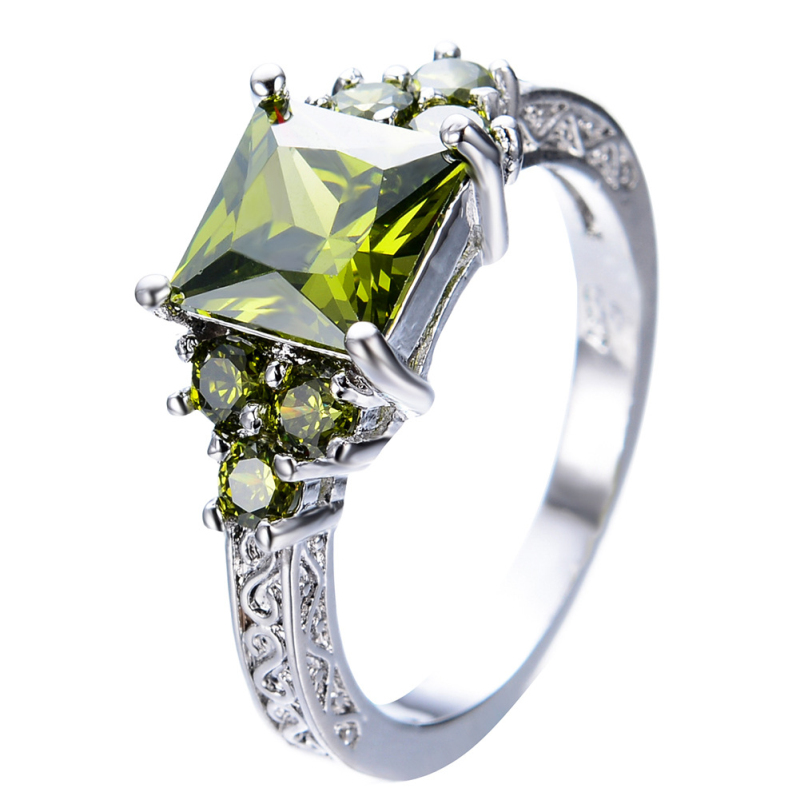 Classic Design Handmade 8MM Square Zirconia Wedding Engagement Ring Jewelry for Gift Size 6/7/8/9/10
Classic Design Handmade 8MM Square Zirconia Wedding Engagement Ring Jewelry for Gift Size 6/7/8/9/10